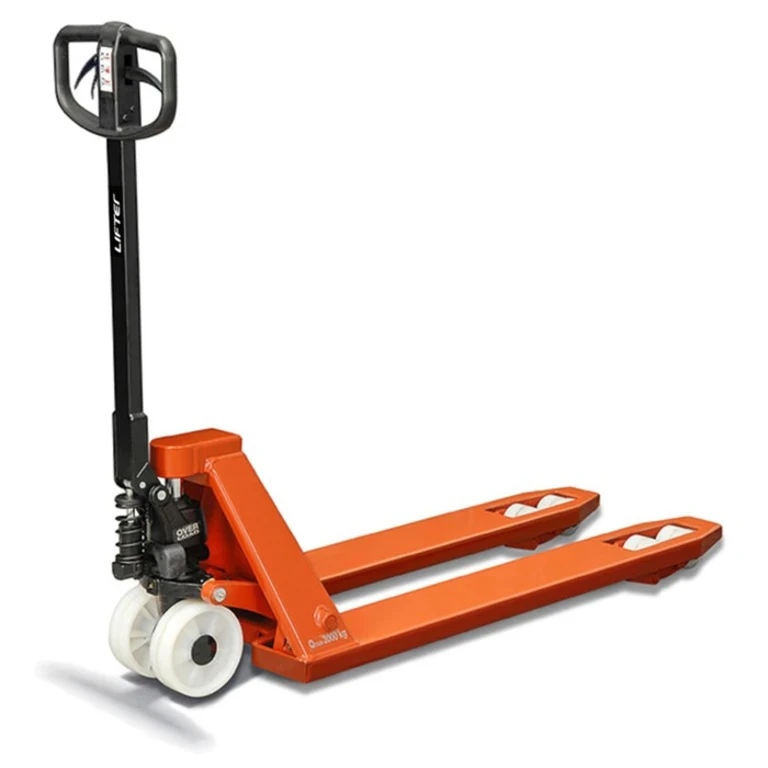 Toyota Heavy Lifter with Handbrake – Transpallet manuale con portata 3000kg e freno a mano