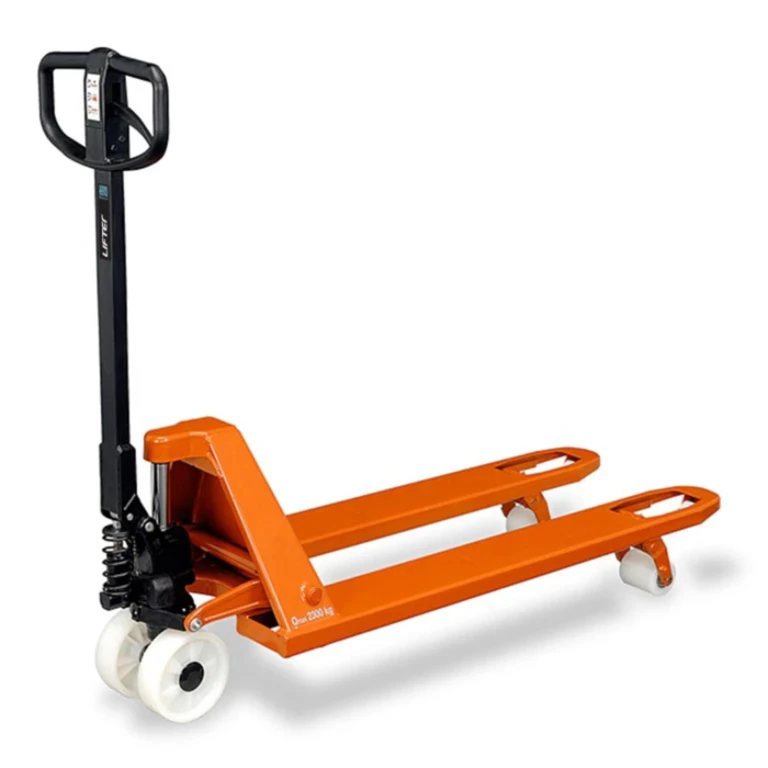 Toyota Quick Lifter with Overload – Transpallet manuale con pompa rapida e valvola di massima - Immagine 4