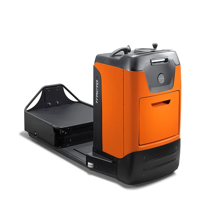 Toyota Tracto 1.5t con scaletta, ripiani o contenitore di carico