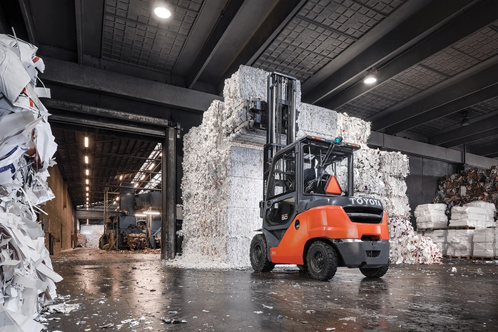 Carrelli elevatori diesel e GPL da 3500 a 5000 kg