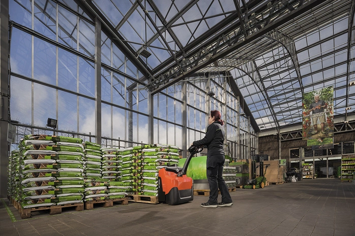 Transpallet elettrici uomo a piedi