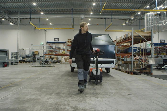 Trattori con guida a timone