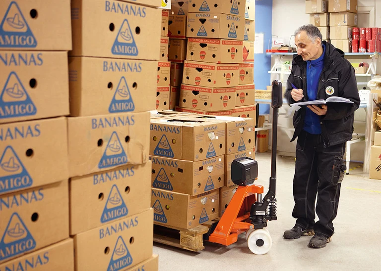 Toyota Quick Lifter with Scale – Transpallet manuale con bilancia versione Quick lift con pompa rapida - Immagine 4