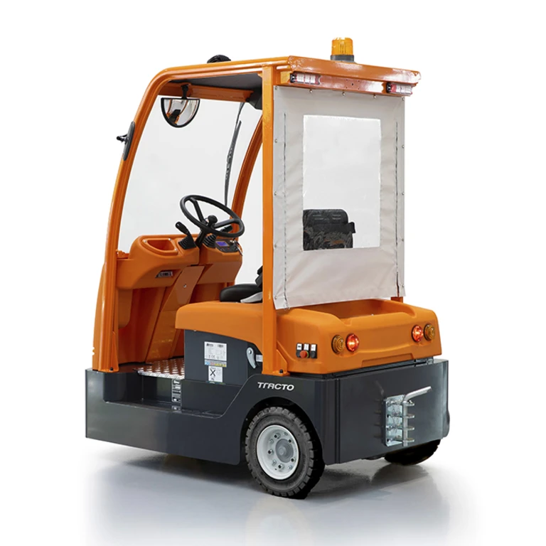 Tracto 7t con operatore seduto e vano batteria laterale - Immagine 2